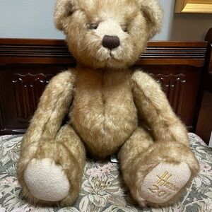 2011 Plush Tan Harrods Teddy Bear.